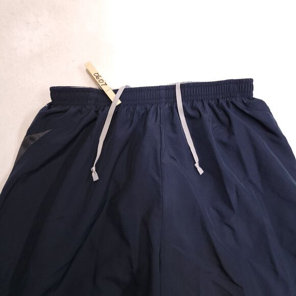 Nike Dri-Fit Athletic Running Drawstring Shorts Womens Size Small S Blue White - Picture 1 of 8